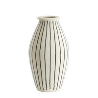 VASE Diphu Weiß Ø23,5/43 cm - Weiß, Keramik (43cm) - Light & Living