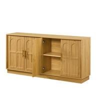 SIDEBOARD 169/40/80 cm Natur aus MDF mit Stauraum - Naturfarben, Holzwerkstoff (169/80/40cm) - OKWISH