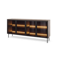 SIDEBOARD LUMI Braun 181x39x83 cm - Braun, Holzwerkstoff (181/83/39cm) - FURNLUX
