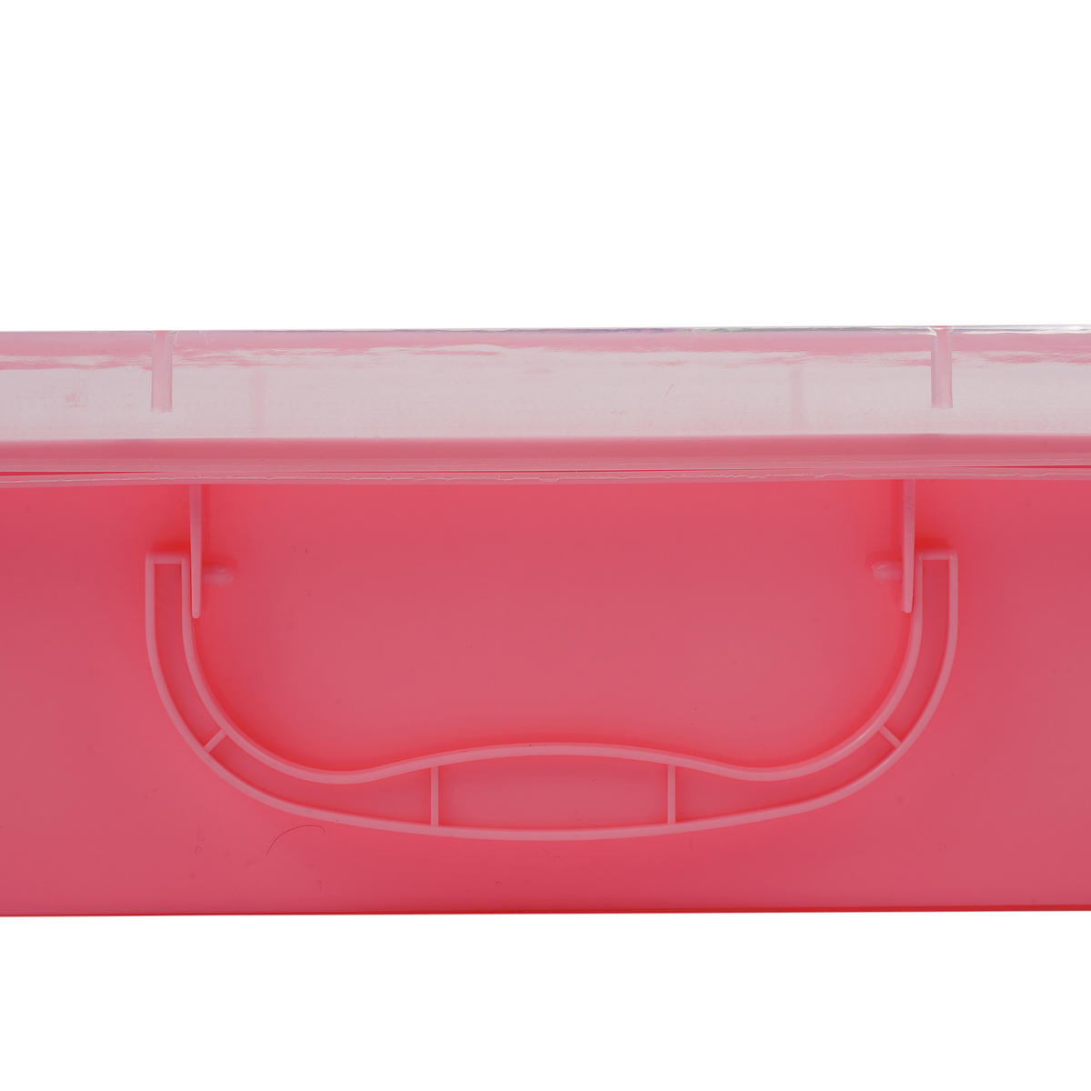 SANDLÅDA Rosa 2-pack med lock - Rosa, Plast (25/38/8cm) - Relaxdays
