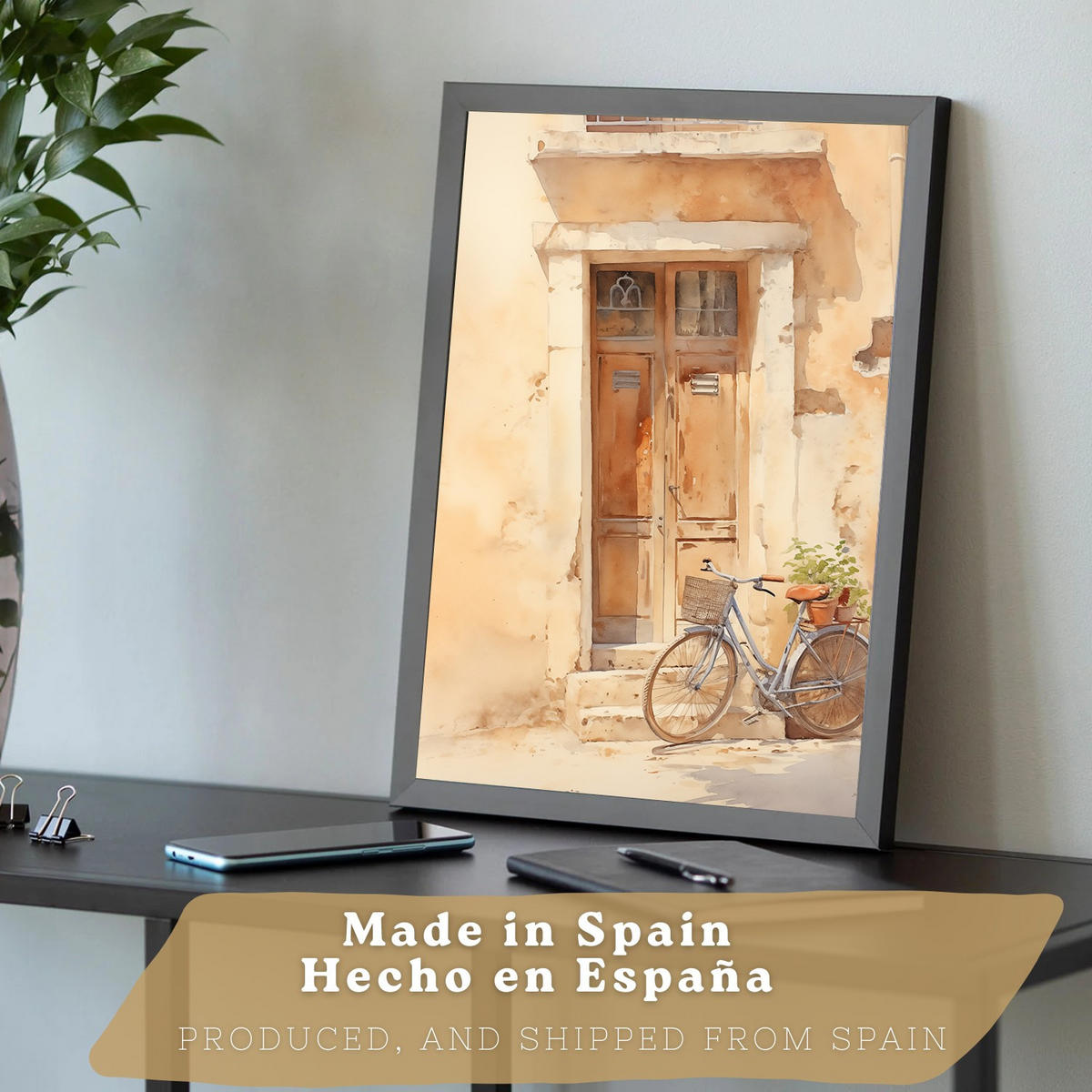 PLAKAT Sada 3 Lidé A3 Černý rám - černá, papír (29.7/1/42cm) - Nacnic