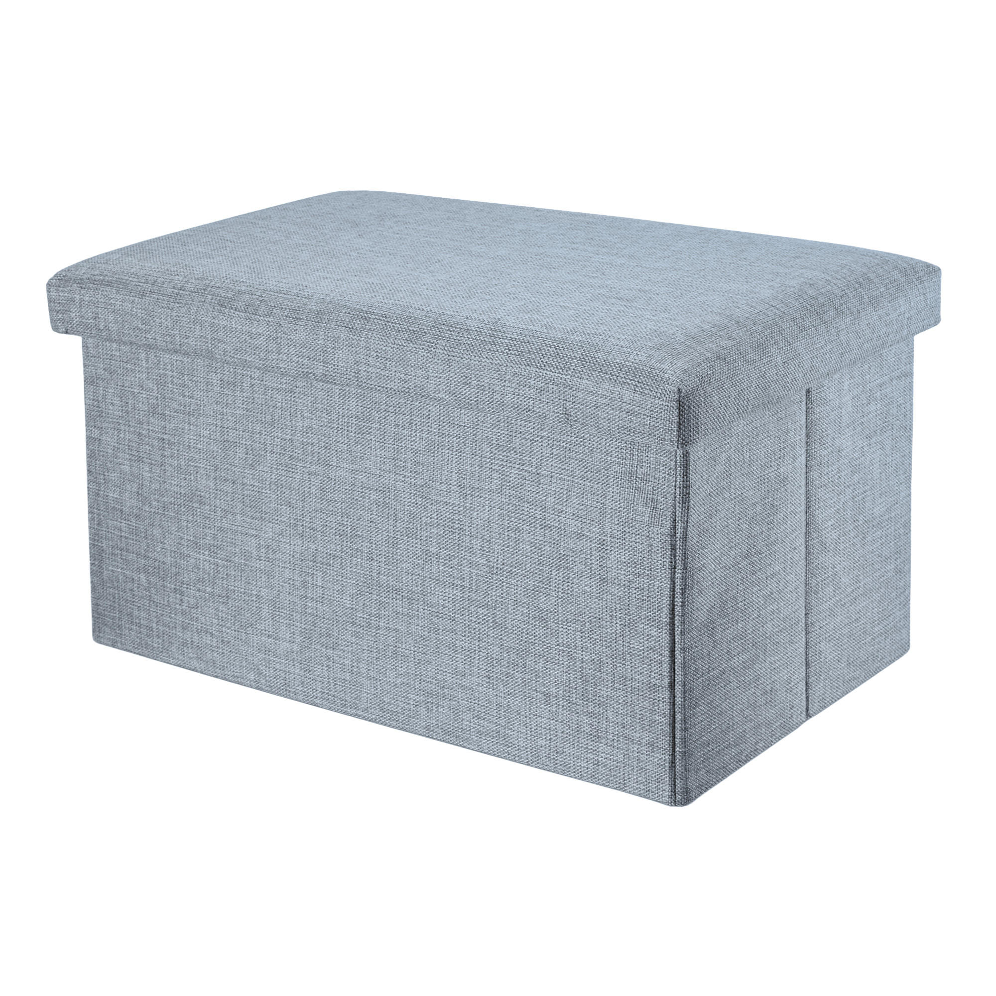 SITZBANK Faltbar 49/30/30 cm (Grau) - Grau, Textil (49/30/30cm) - Intirilife