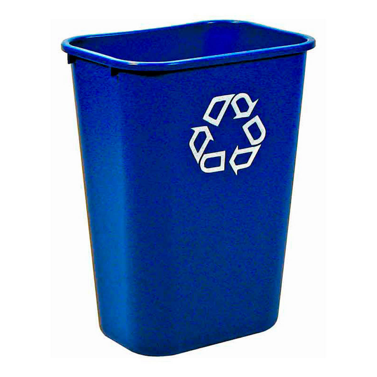 MÜLLEIMER Rechteckiger 39 Liter 50,5x27,9x38,7 cm Polyethylen Blau - Blau, Metall (27.9/50.5/38.7cm) - PROREGAL