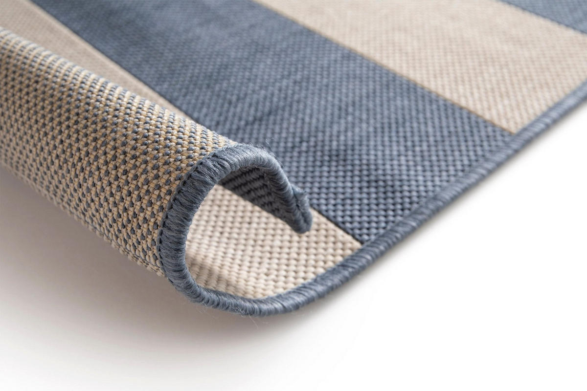 TEPPICH für Innen und Außen blau - Blau, Textil (140/200cm) - AFK Living