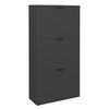 SCHUHSCHRANK Erna 61x25x126 Anthrazit matt Lack - Grau, Holzwerkstoff (61/126/25cm) - 58aufmkessel
