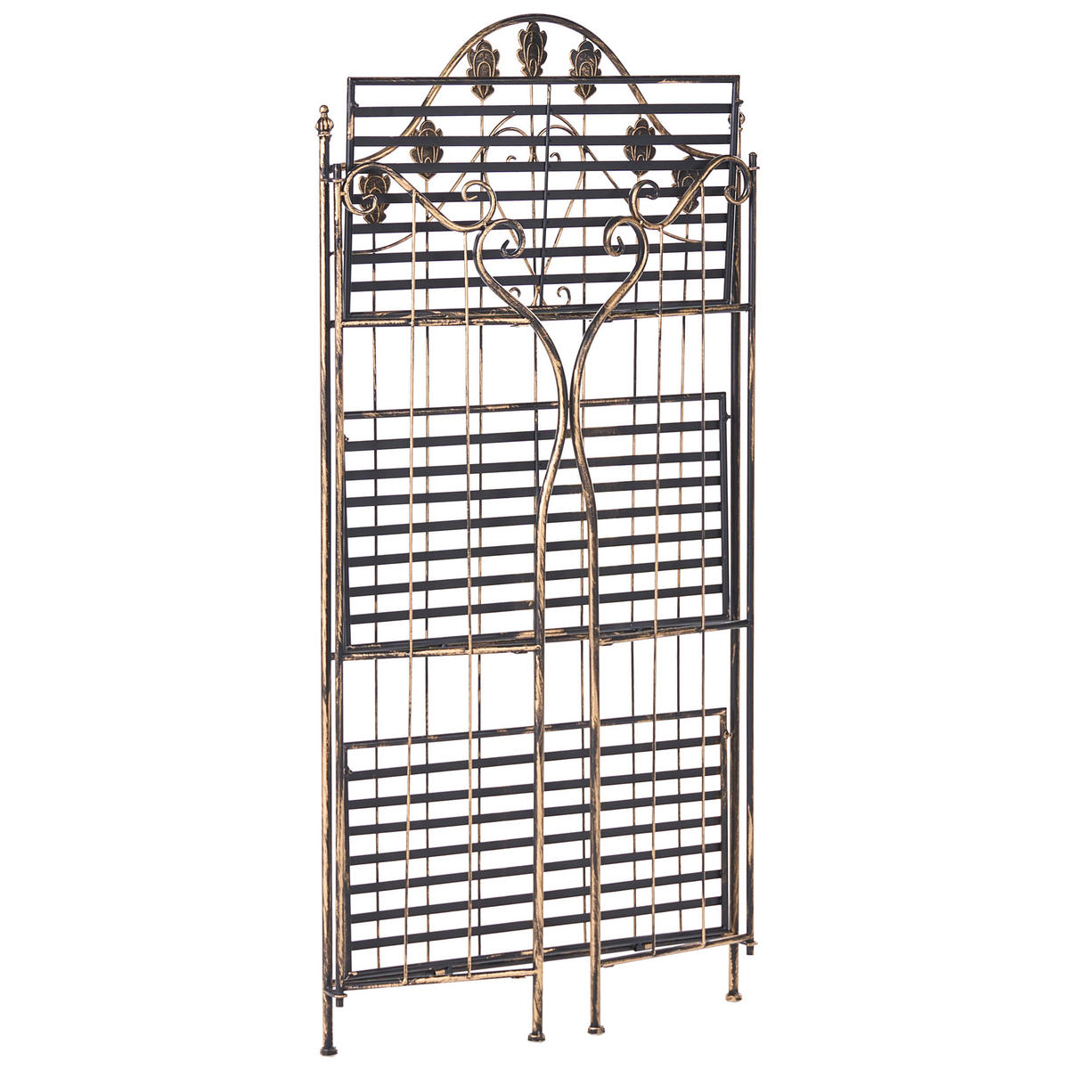 RAFT metal 123 cm 59 cm negru Visano - negru, metal (59/123/30cm) - Beliani
