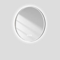 BADSPIEGEL Runder mit Beleuchtung Schwarz ф60 cm - Schwarz, Glas (60/4.3/60cm) - EMKE