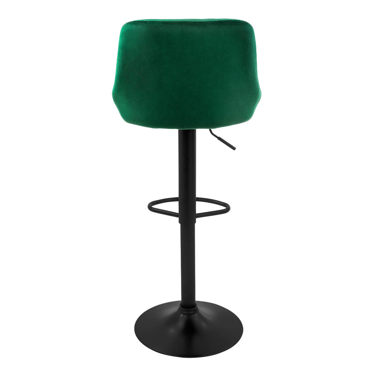 BARHOCKER Samt grün 2er Set - Grün, Metall (37/106/47cm) - ML-DESIGN