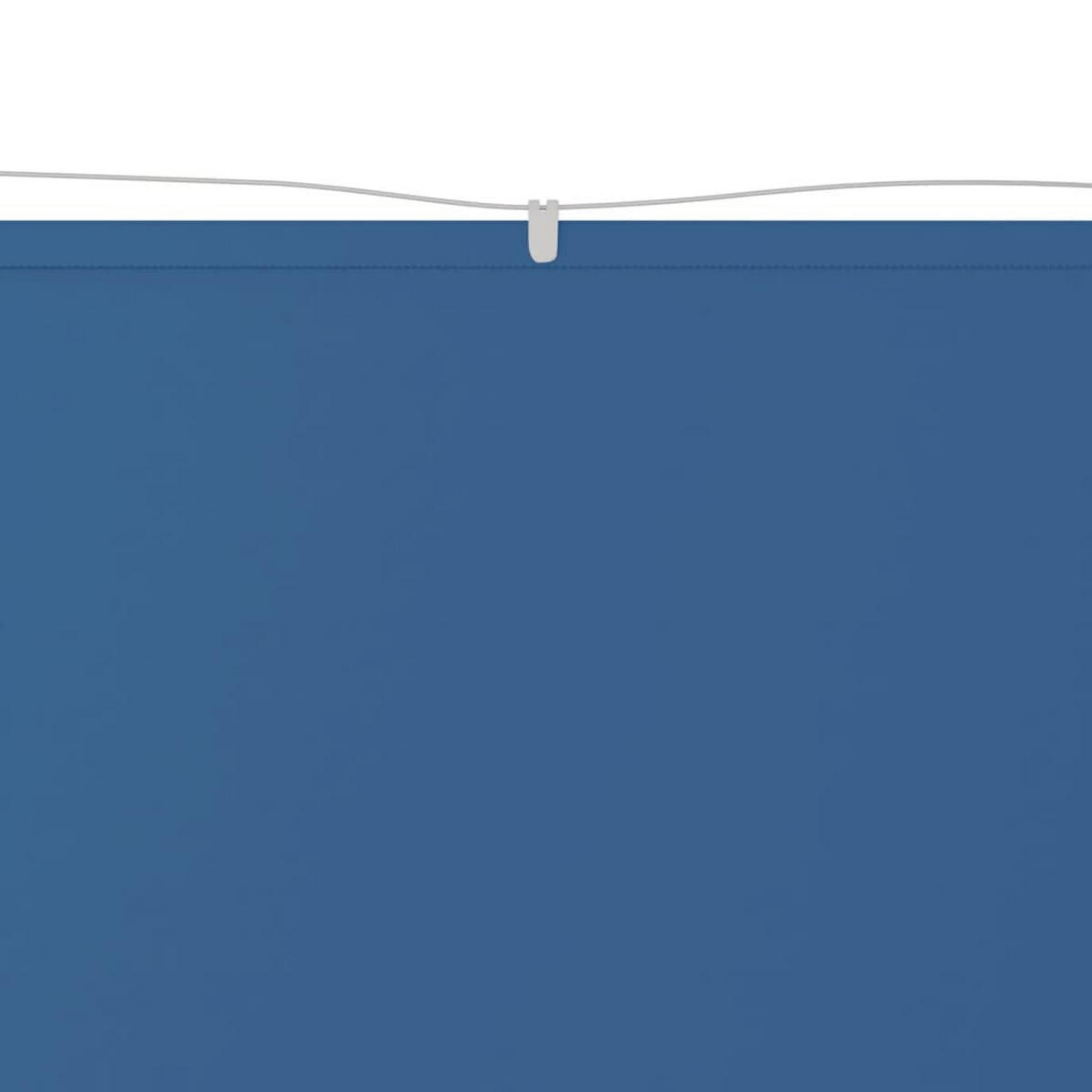 SENKRECHTMARKISE Blau 140x1200 cm Oxford-Gewebe - Blau, Textil (1200/140/1200cm) - furnicato