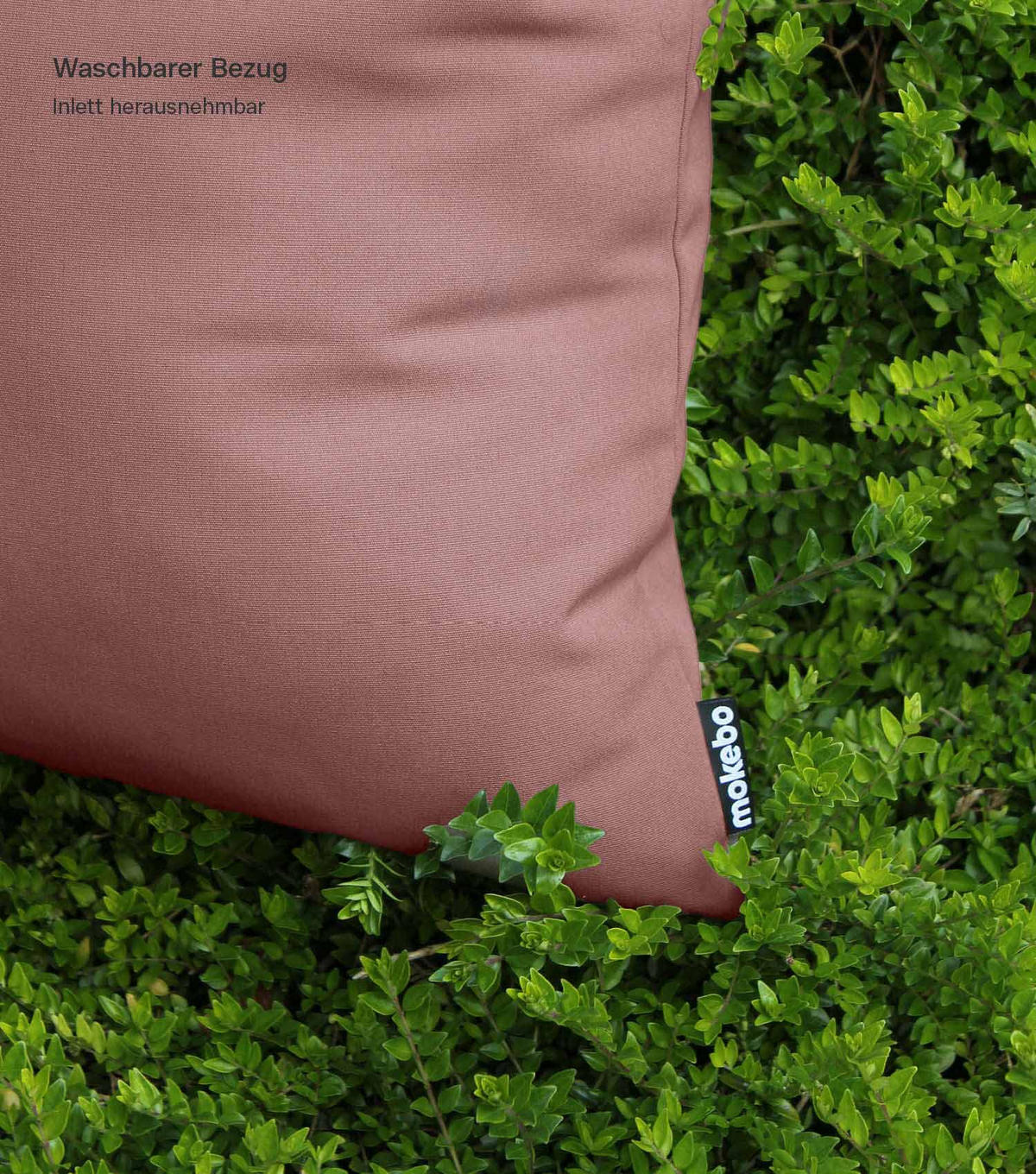 OUTDOORKISSEN Die Wolke 7 - Pink, Textil (80/10cm) - Mokebo