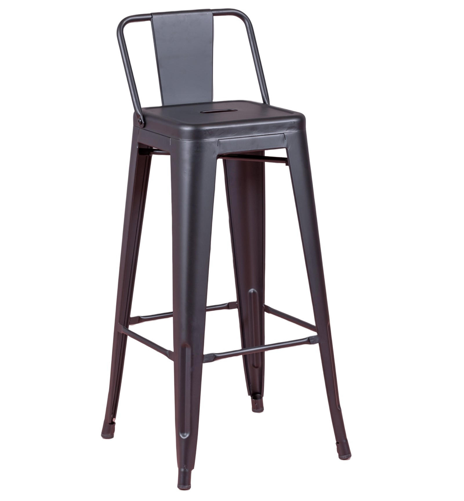 HOCKER Metall Schwarz - Schwarz, Metall (43/97/43cm) - Nest Dream