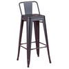 HOCKER Metall Schwarz - Schwarz, Metall (43/97/43cm) - Nest Dream