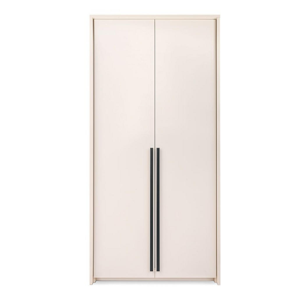 Thumbnail - Bettso Kleiderschrank, Beige, Holzwerkstoff, 2 Fächer, 105x217x65 cm, Schlafzimmer, Kleiderschränke, Drehtürenschränke