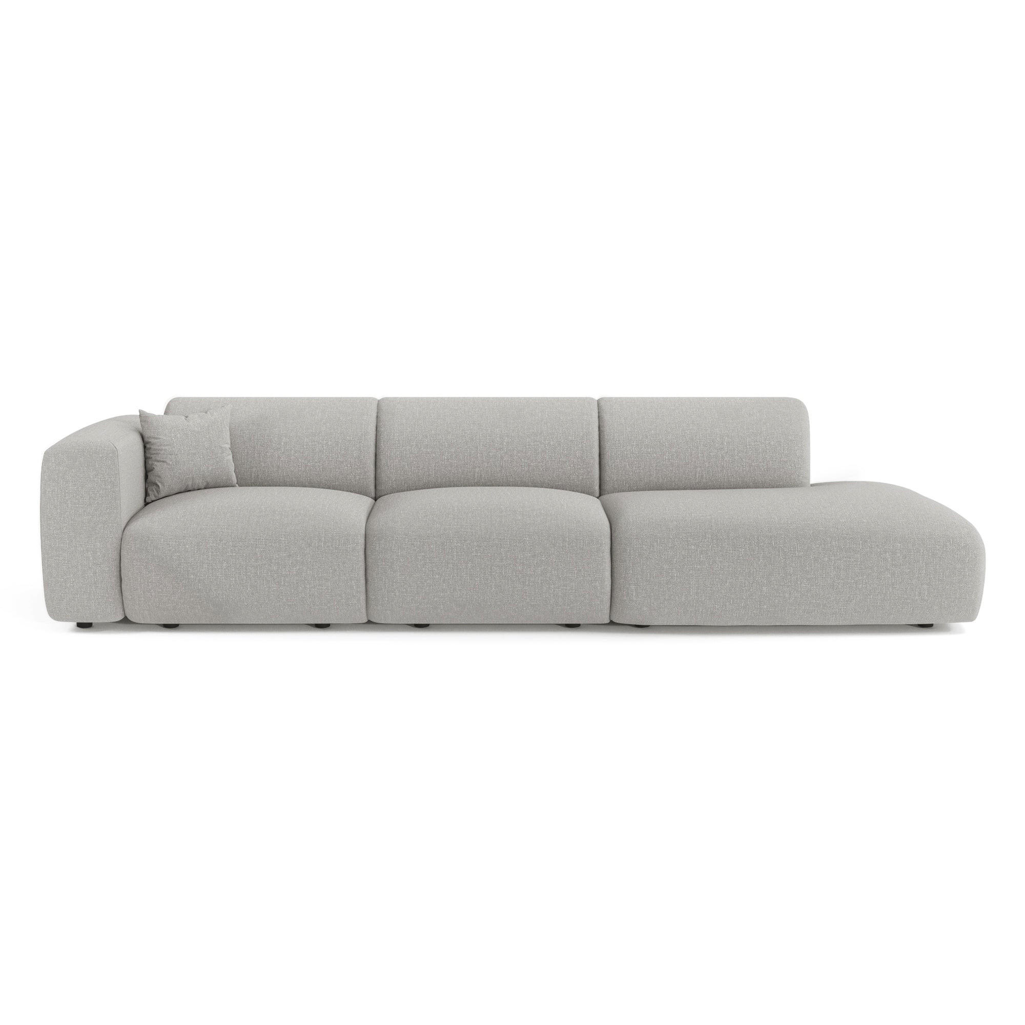 Sia Home Sofa Hellgrau 310x73x96 cm
