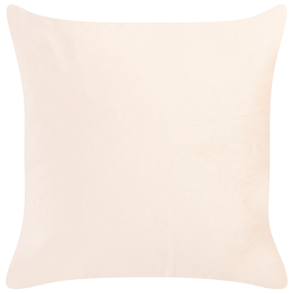 DEKOKISSEN 2er-Set Beige 45/45 cm Yarrow - Beige, Textil (45/45cm) - Beliani