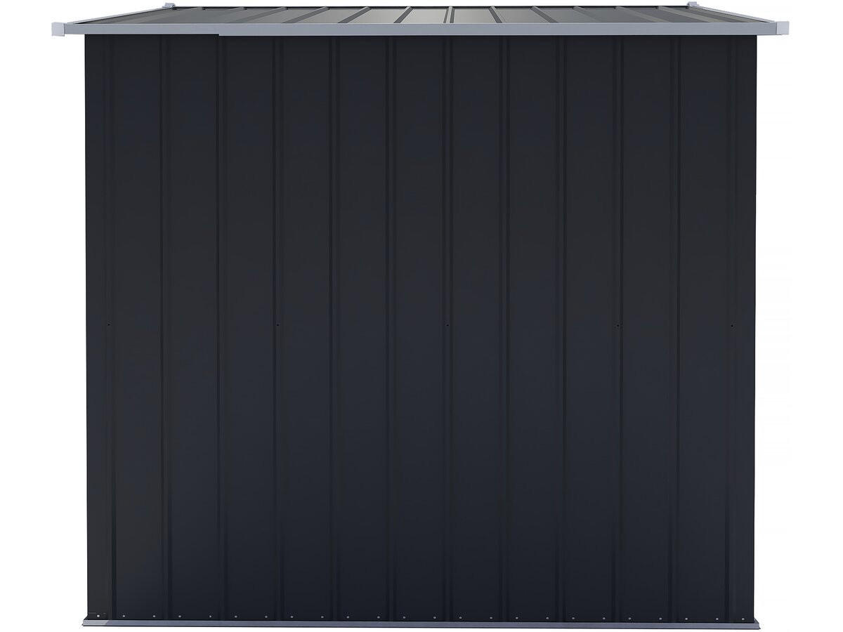 METALL-GARTENHAUS boston Grau - Grau, Metall (237/193/276cm) - Habitat Garten