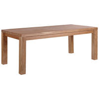 ESSTISCH 180/90/78 cm Hellbraun Rechteckig Tesa - Hellbraun, Holz (180/90/78cm) - Beliani