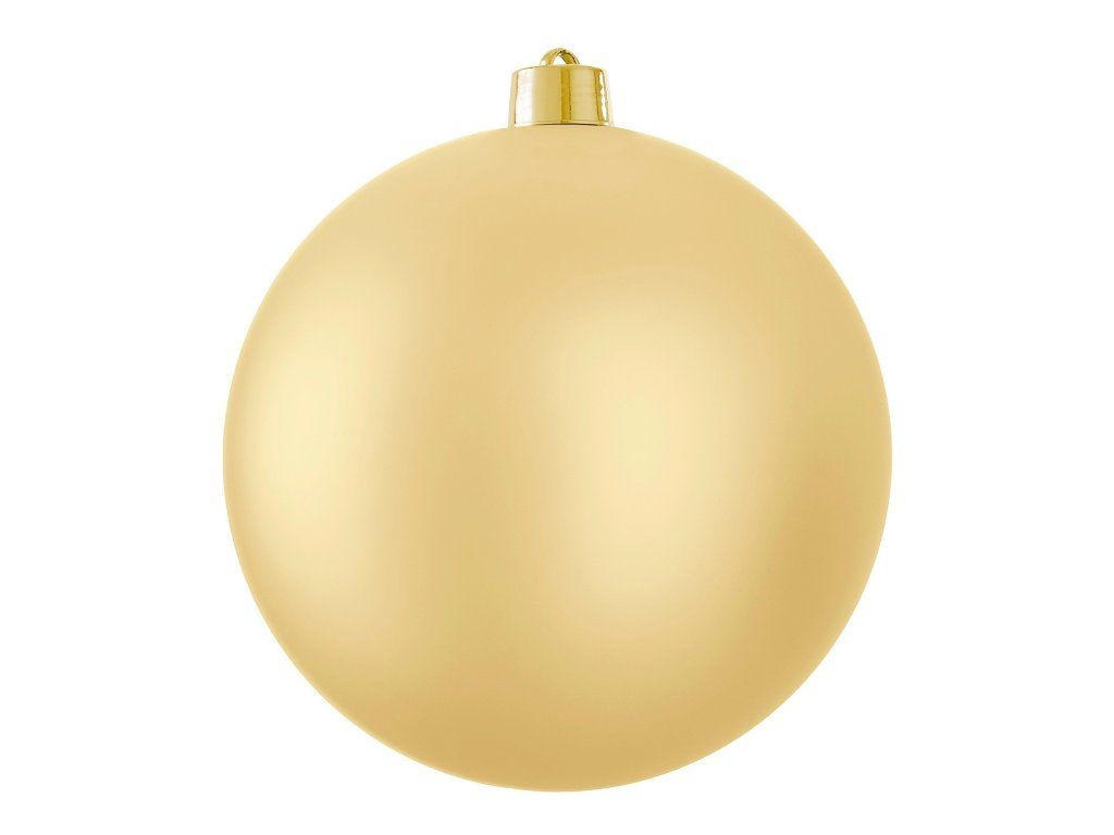 Laalu Weihnachtskugel Champagner, Gold 30x30x30 cm