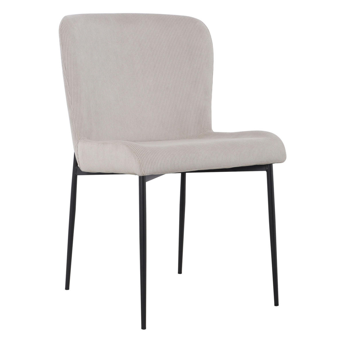 ESSZIMMERSTÜHLE 2er Set FREDDIE Beige - Beige, Textil (48/83/56cm) - SVITA