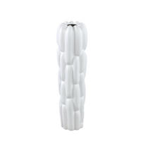 VASE Seanis Weiß 14/14/51cm - Weiß, Keramik (51cm) - PTMD Collection