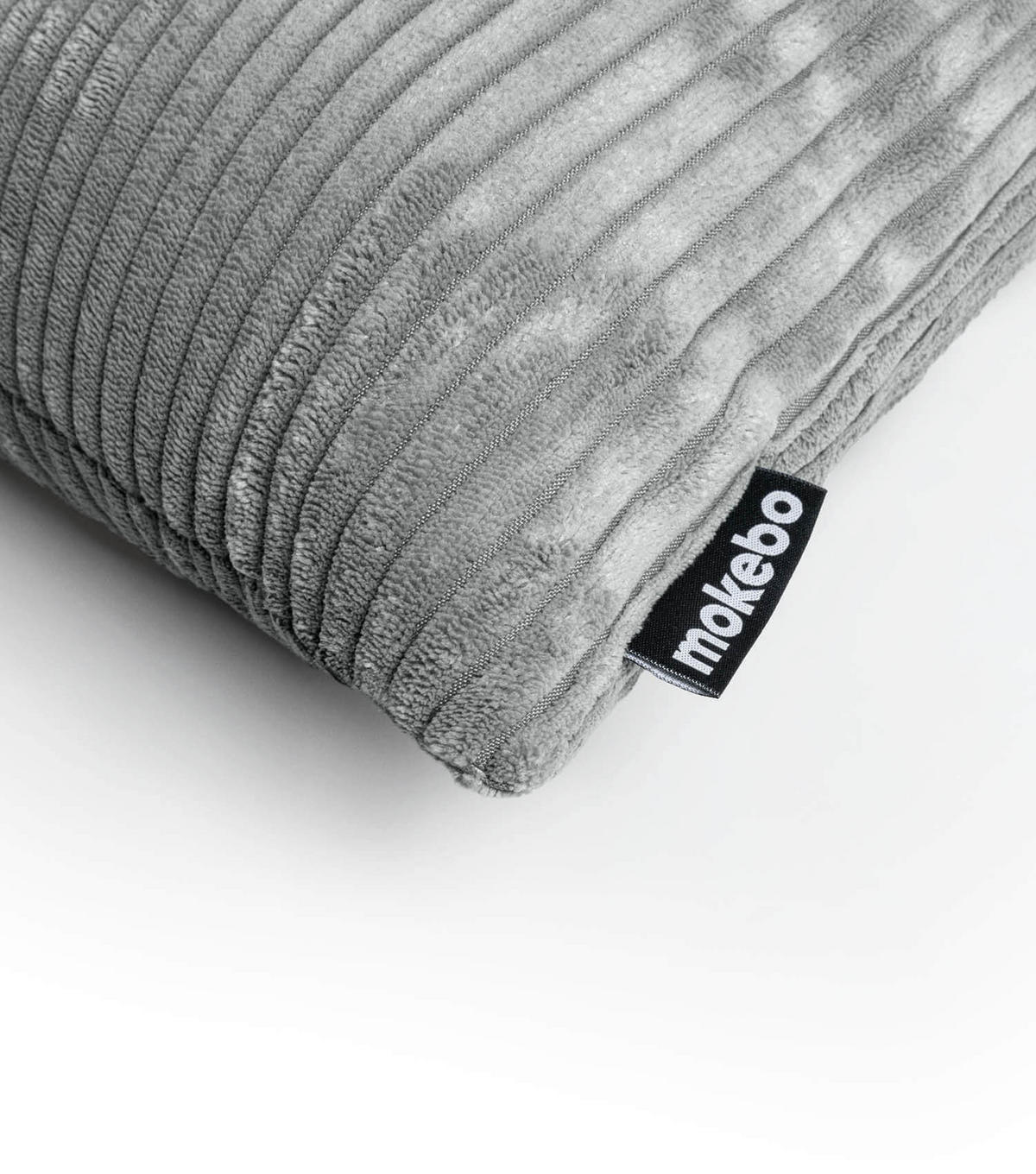 SOFAKISSEN Rest - Grau, Textil (40/60cm) - Mokebo