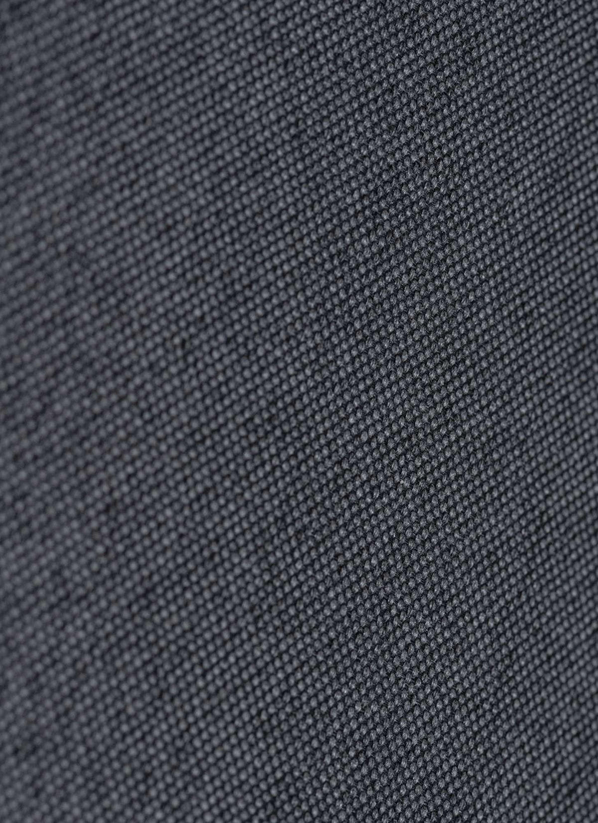 STUHL Stoff Walnuss/Grau - Walnussfarben/Grau, Holz/Textil (62/76/52cm) - CLP
