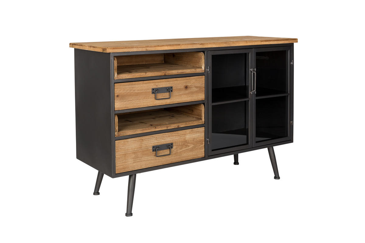 BEISTELLTISCH Damian - Mehrfarbig - 40/113/75 cm - Multicolor, Holz (40/113/75cm)