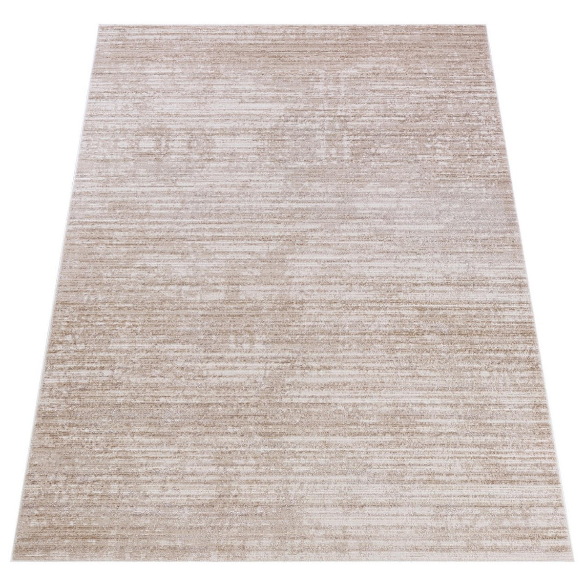 KOBEREC béžový hnedý krémový - 140 x 200 cm - béžová, textil (140/200cm) - Mazovia