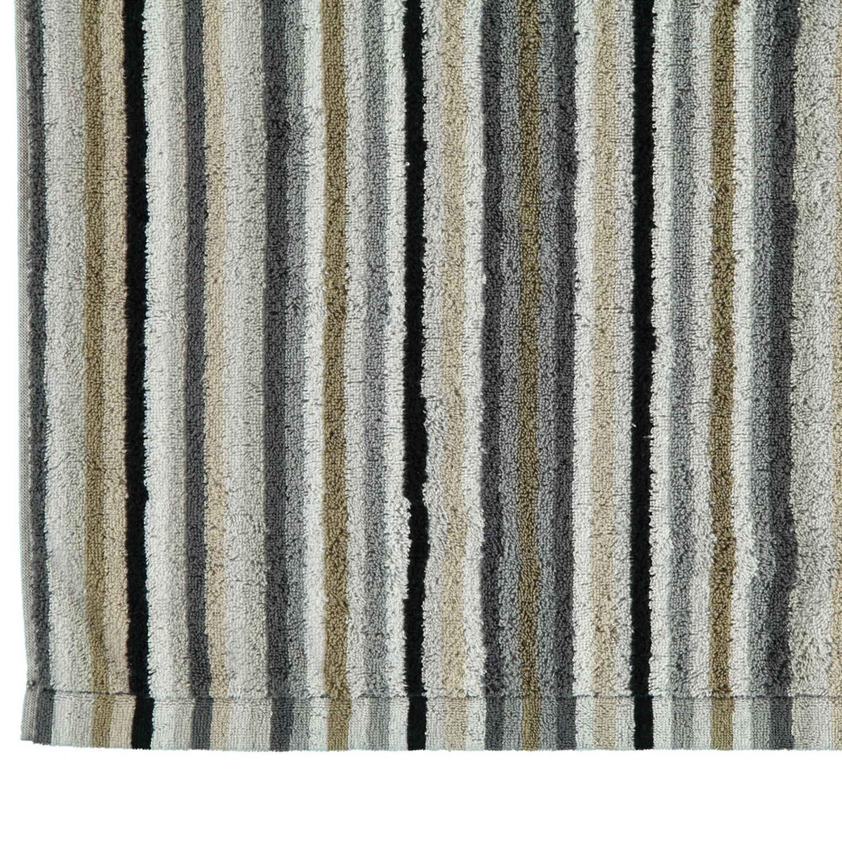 HANDTUCH Unisex Life Style Stripes Beige Baumwolle 10er Pack - Beige, Textil (50/100cm) - Cawoe