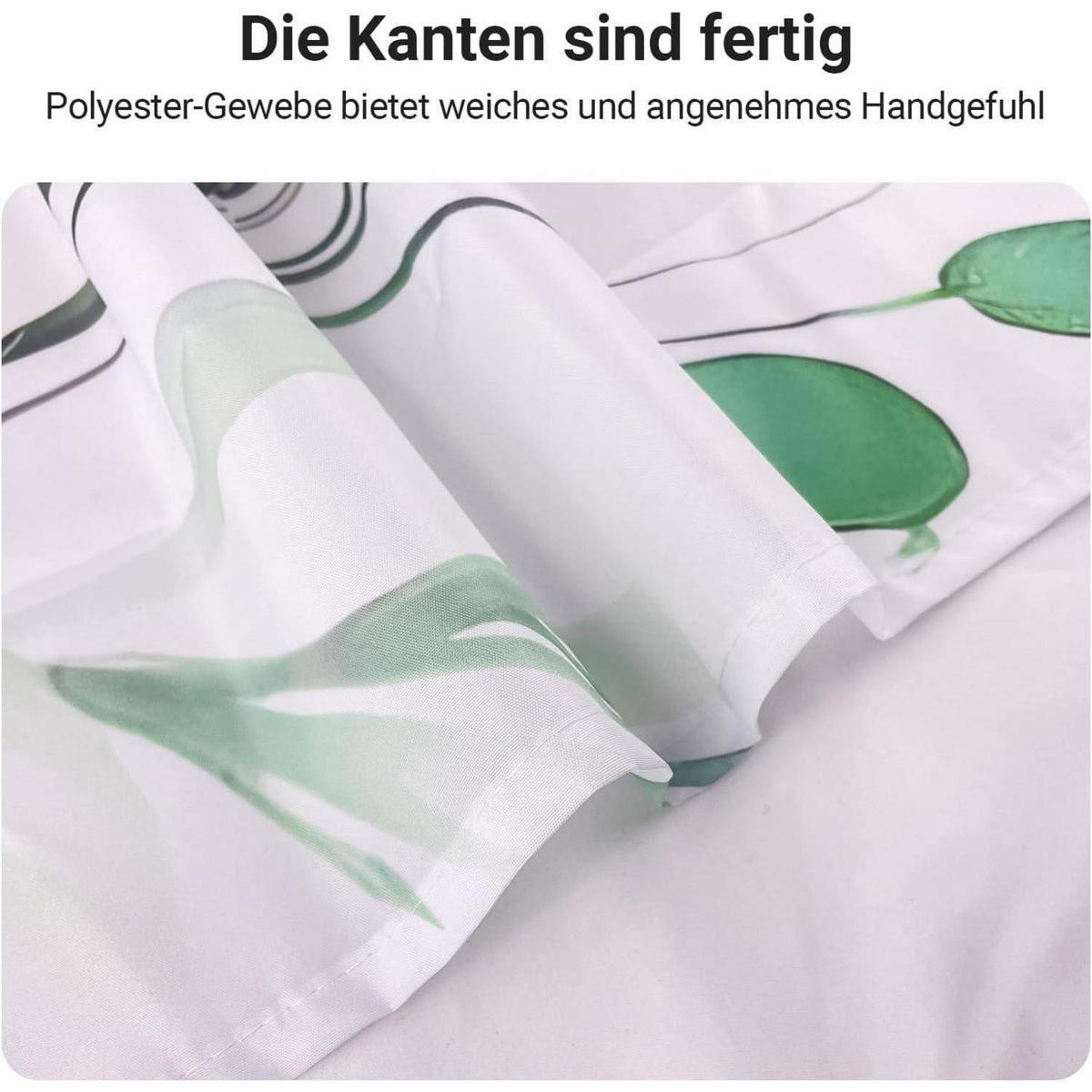 DUSCHVORHANG Blumen Zeichnen 200 x 200 cm - Multicolor, Textil (200/200cm)