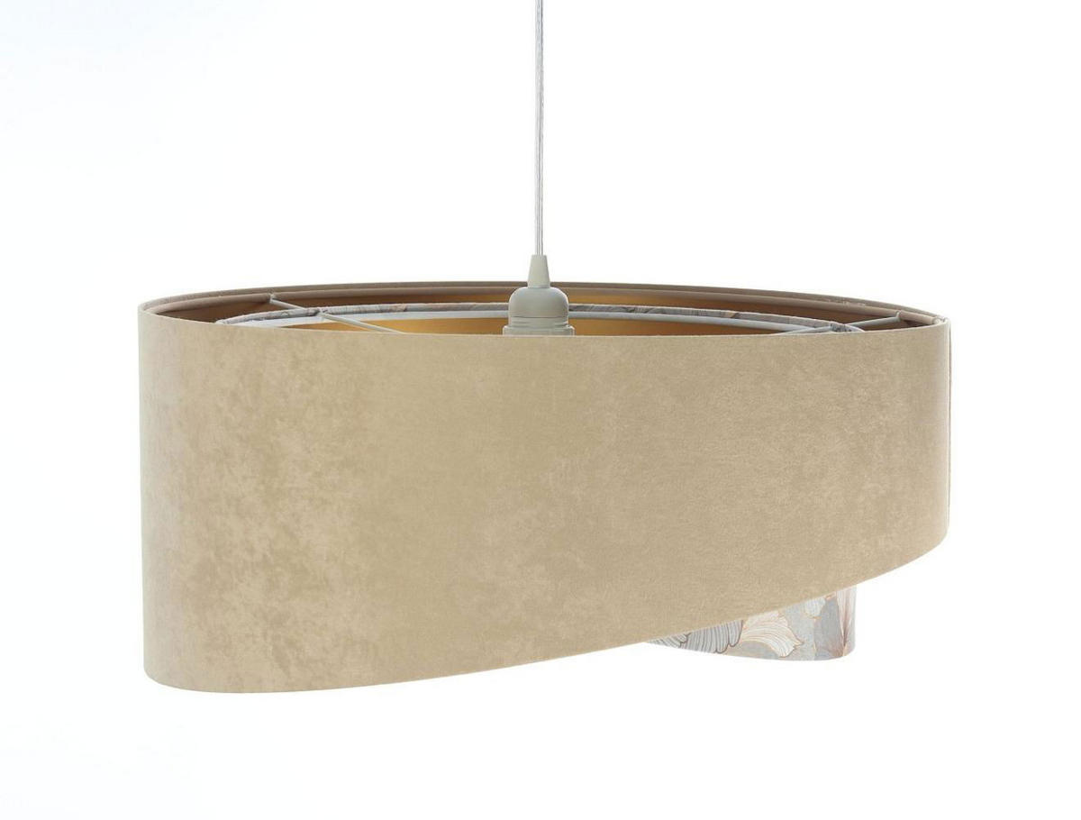 HÄNGELEUCHTE Grau 50/23 cm - Grau, Kunststoff (50/1.3/23cm) - ONZENO