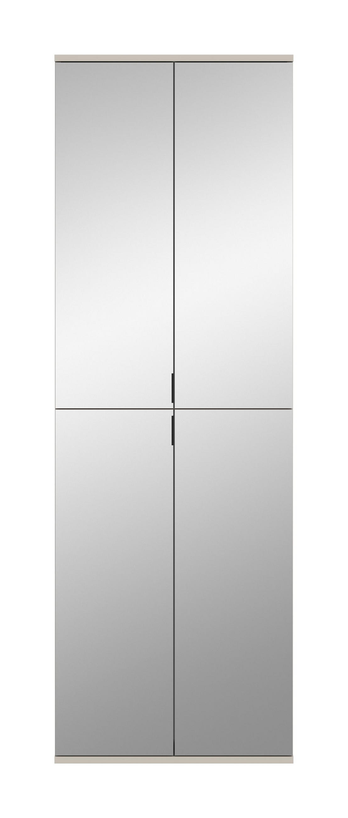 SPIEGELSCHRANK PROJEKT X (B/H/T: ca. 61/193/34 cm) in Kaschmir/Spiegelglas - Kaschmir, Holzwerkstoff (61/193/34cm)