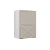 HÄNGESCHRANK Fame-Line GrauBeige 50 cm - Weiß/Grau, Holzwerkstoff (50/72/34.1cm) - Vicco