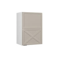 HÄNGESCHRANK Fame-Line GrauBeige 50 cm - Weiß/Grau, Holzwerkstoff (50/72/34.1cm) - Vicco