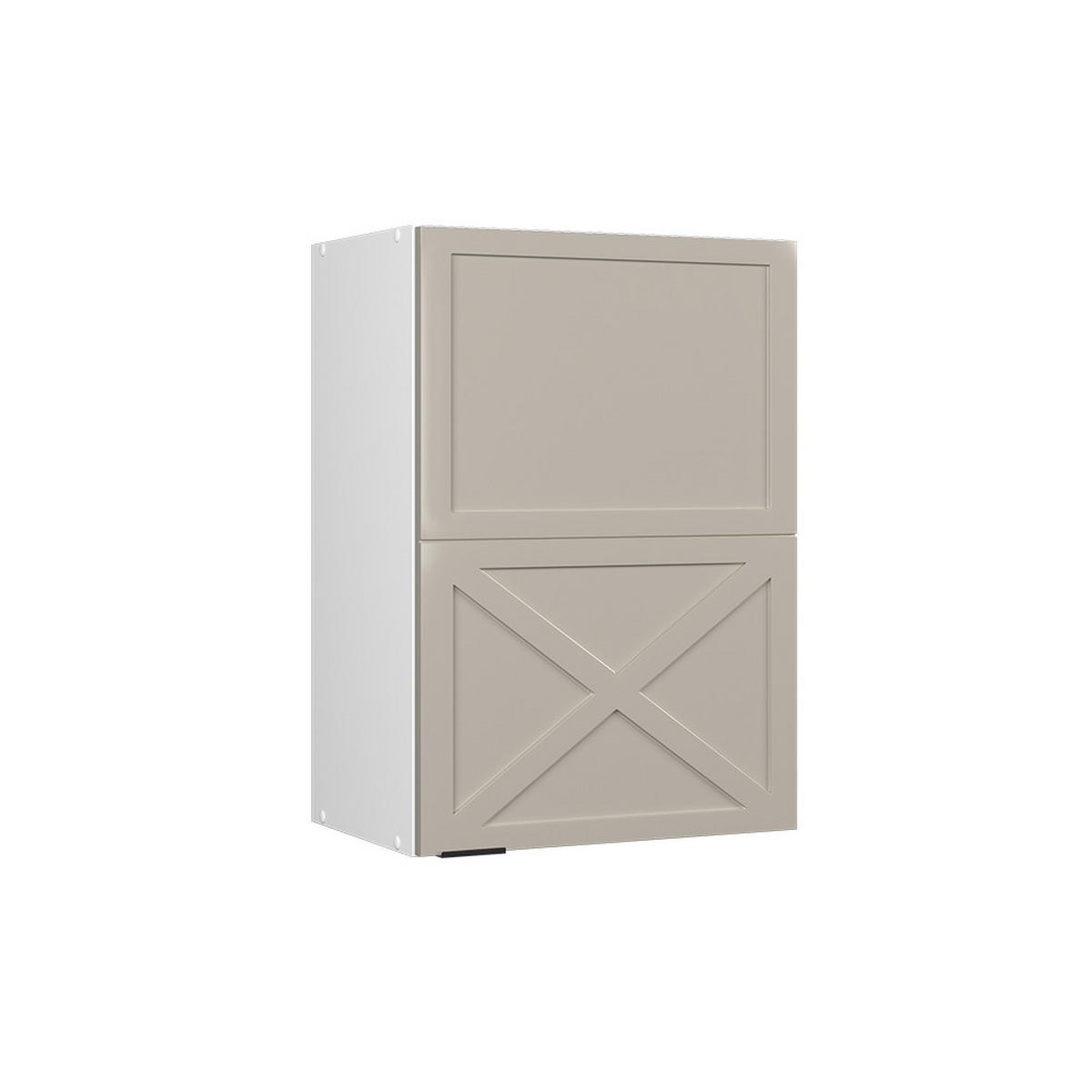 HÄNGESCHRANK Fame-Line GrauBeige 50 cm - Weiß/Grau, Holzwerkstoff (50/72/34.1cm) - Vicco