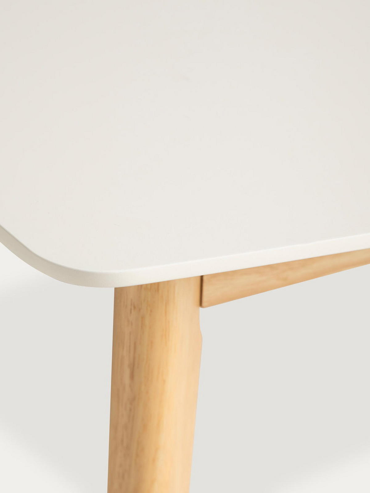 ESSTISCH Thana Natur - Weiß 75 x 120 - Braun, Holzwerkstoff (120/75/75cm) - Kenay Home