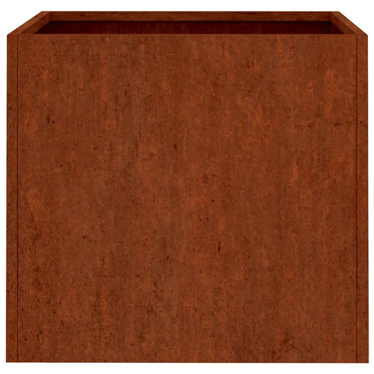 PFLANZKÜBEL 2er set 42/40/39 Cm Cortenstahl - Braun, Metall (42/39/40cm) - vidaXL