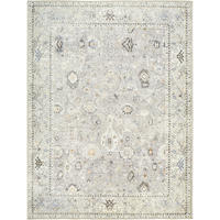 VINTAGE-TEPPICH Davina 160/220 cm Hellgrau - Grau, Textil (160/213cm) - LIVABLISS
