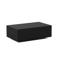 COUCHTISCH VOS - Schwarz, Holzwerkstoff (90/55/28cm) - Meblini