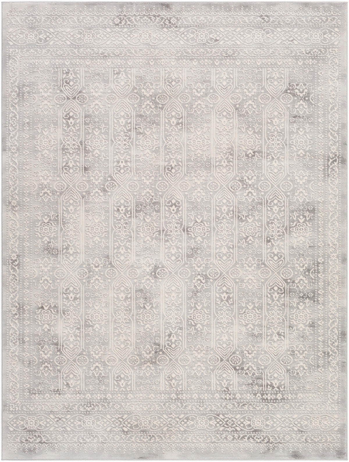 VINTAGE-TEPPICH 160/215 cm Grau - Grau, Naturmaterialien/Textil (160/215cm) - LIVABLISS