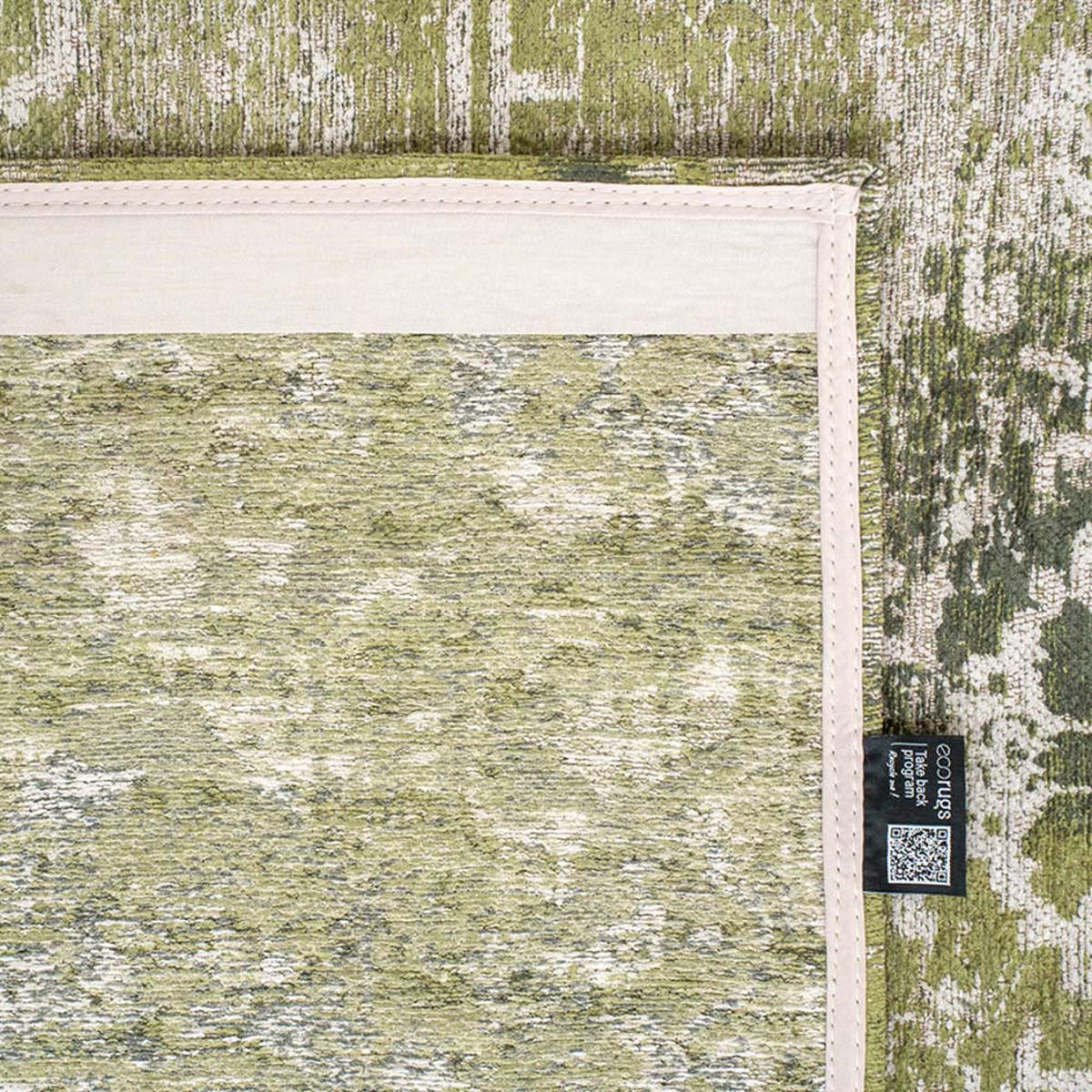 TEPPICH Olive Wood Antiquarian Tabriz 140/200 cm - Grün, Textil (140/200cm) - Louis De Poortere