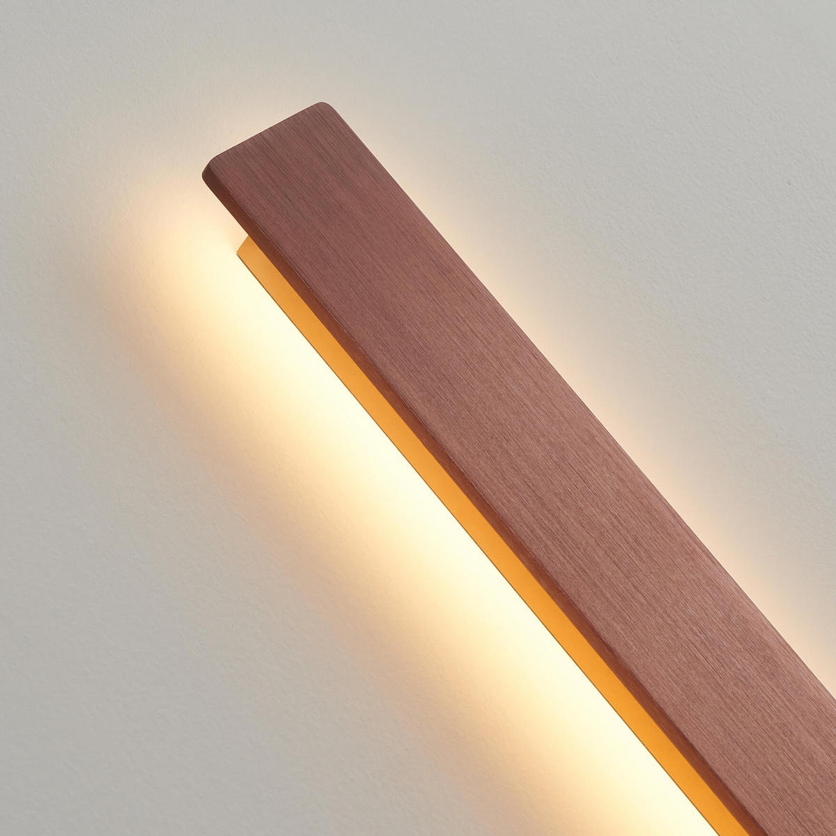 WANDLEUCHTE Energy, Kupfer, 62cm - Kupferfarben, Metall (7/62/62cm) - KOSILUM