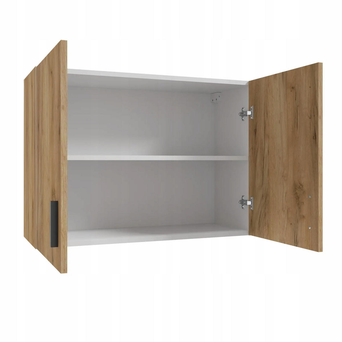 SPÜLUNTERSCHRANK 80cm mit Siphon Eichenfarbe - Eichefarben, Holzwerkstoff (80/82/46cm) - Stamar