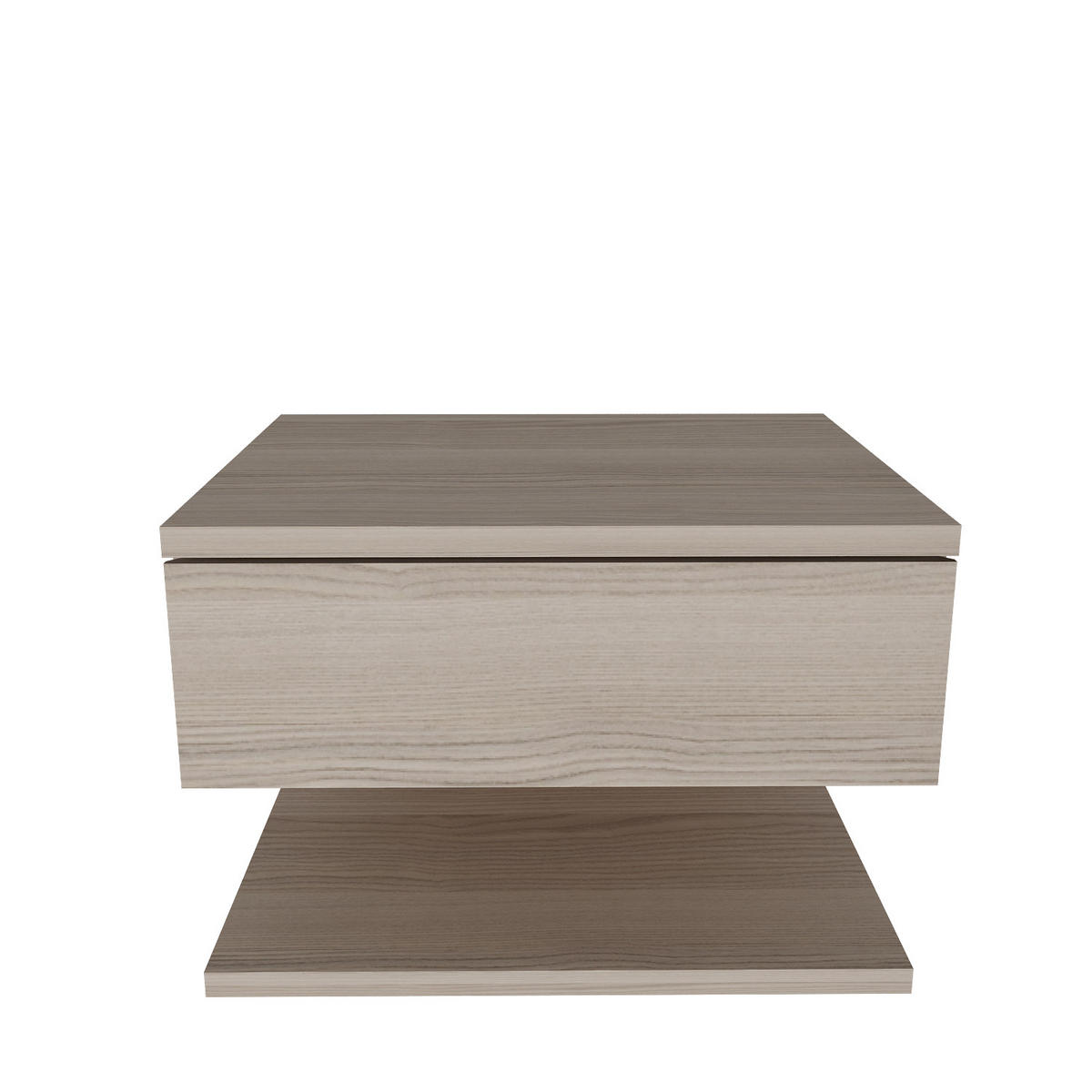 NACHTTISCH Nachtisch Vivid Cordoba - Beige, Holzwerkstoff (35/31.4/45cm) - Decorotika