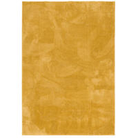 HOCHFLOR LANGFLOR SUPER SOFT TEPPICH SILKY - Currygelb, Textil (120/170cm) - Pergamon