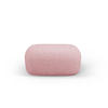 POUF Jenny aus Chenille-Stoff rosa - Pink, Textil (88/40/90cm) - Micadoni