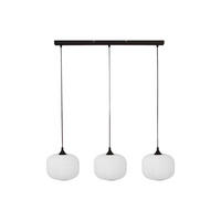 DECKENLEUCHTE - 99 cm x 25 cm - metall - schwarz Glenora - Schwarz, Metall (25/99/128cm) - Vente-Unique