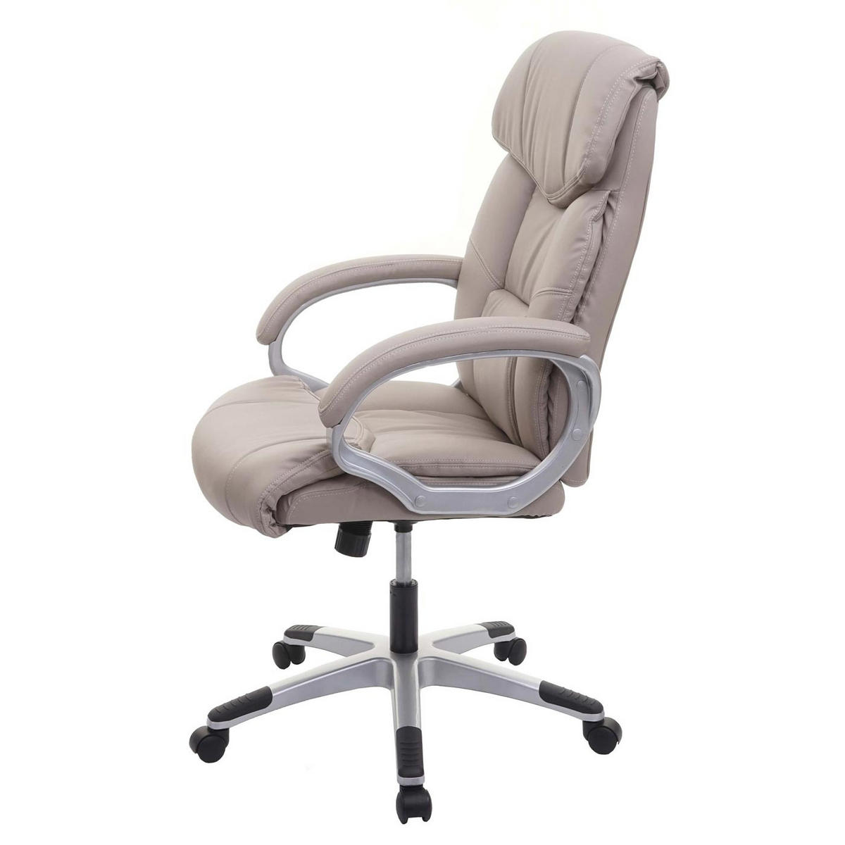 BÜROSTUHL Grau - Grau, Textil (73/120/78cm) - MCW