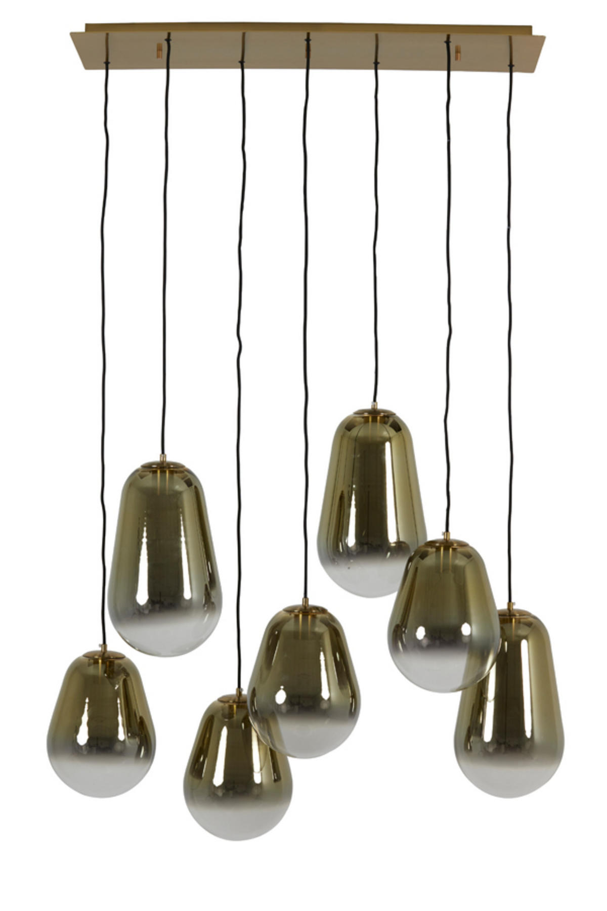 HÄNGELAMPE Maeve Gold 100/35/69 cm - Goldfarben, Glas (100/35/69cm) - Light & Living
