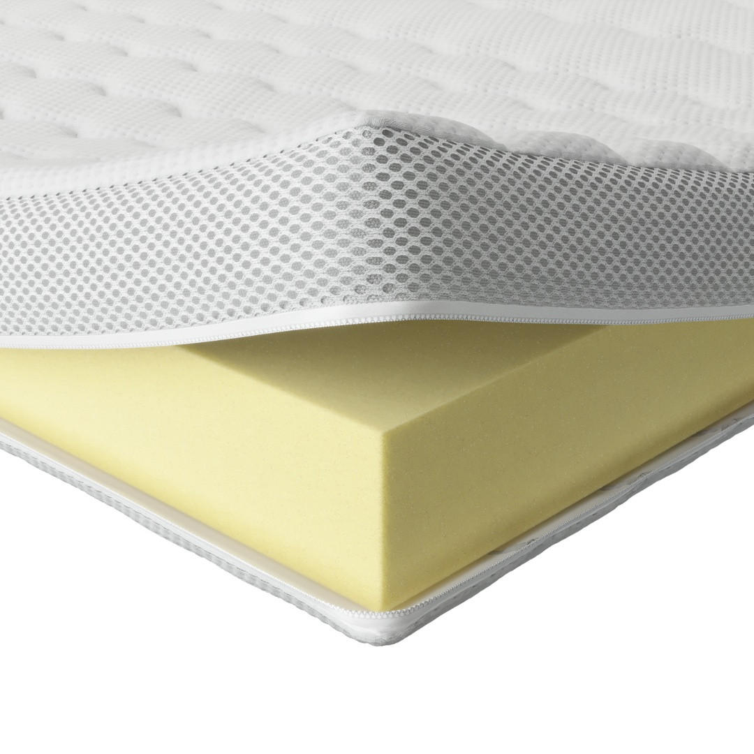 VISCOTOPPER 180/210 cm - 6cm Höhe & Tencel Bezug - Weiß, Textil (180/210cm) - AM Qualitätsmatratzen